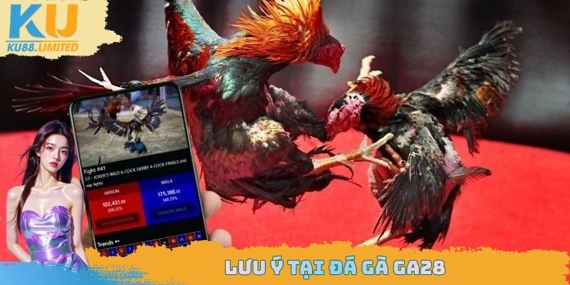 Đá Gà GA28 Ku88 - Sân Chơi Hấp Dẫn Cần Phải Tham Gia Ngay 3 Lưu ý tại đá gà GA28